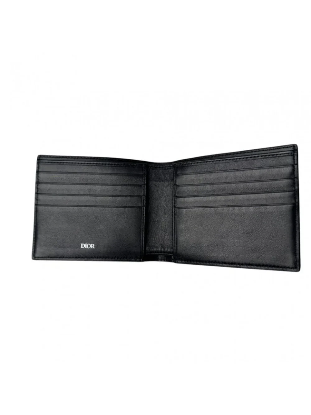 Dior Oblique Galaxy Bifold Wallet Without Coin Purse
